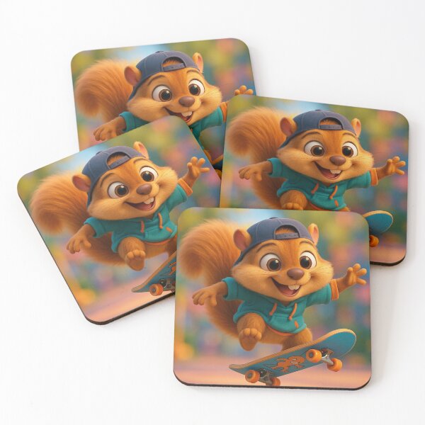 Item preview, Skater Fox Squirrel designed and sold by Sillytoe.