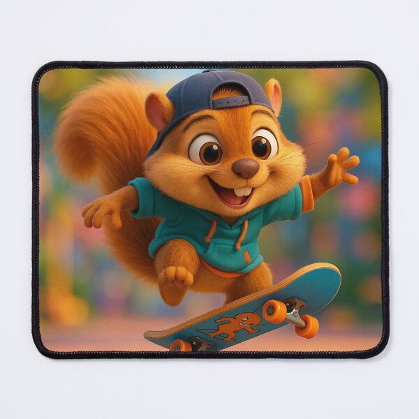 Item preview, Skater Fox Squirrel designed and sold by Sillytoe.