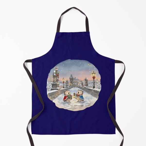 Item preview, Prague Caroling Owls on Charles Bridge designed and sold by FixwellStudio.