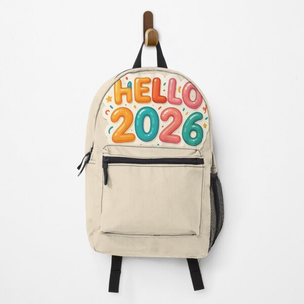 Item preview, Hello 2026 Colorful Lettering designed and sold by SassyArtistry.