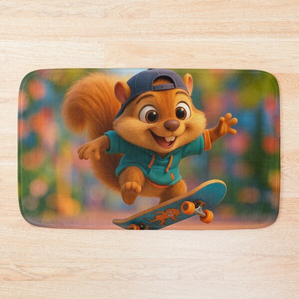 Item preview, Skater Fox Squirrel designed and sold by Sillytoe.
