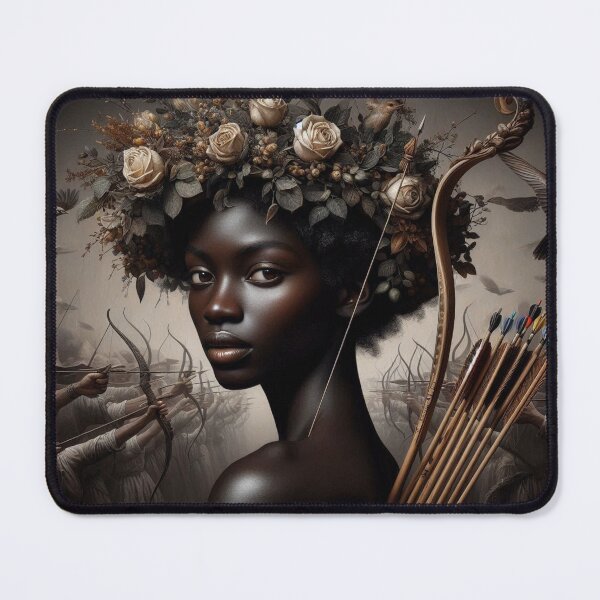 Item preview, Archer with rosary designed and sold by LP-ART by Lutz Peter.