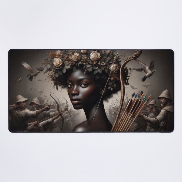 Item preview, Archer with rosary designed and sold by LP-ART by Lutz Peter.