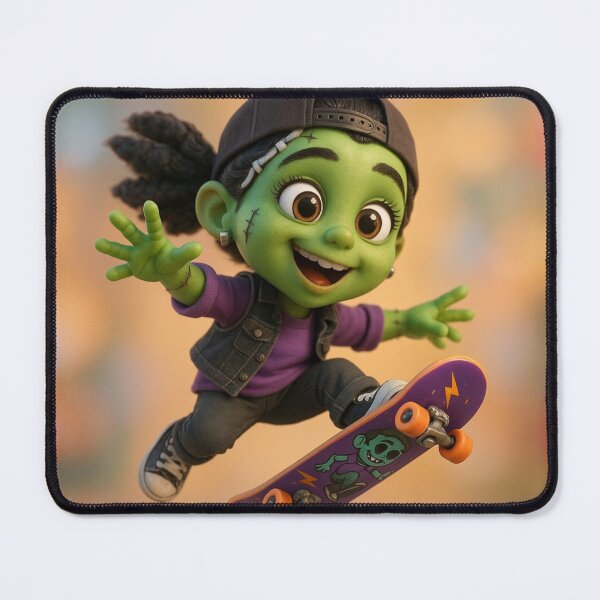 Item preview, Skater Frankenstein Girl designed and sold by Sillytoe.