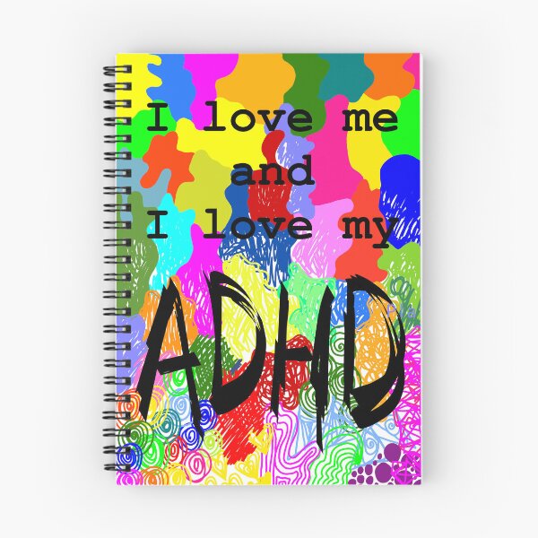 Item preview, I love me and I love my ADHD designed and sold by Iwearthecheeseitdoesnotwearme.