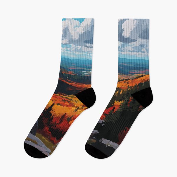 Item preview, Mount Carleton — New Brunswick Autumn Mountain Vista Art Print designed and sold by TuncGK.