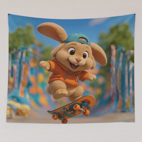 Item preview, Skater French Lop Rabbit designed and sold by Sillytoe.