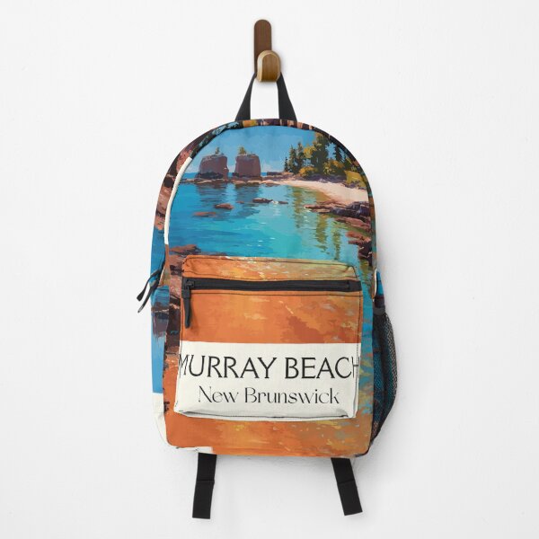 Item preview, Murray Beach — New Brunswick Vintage Coastal Shoreline Art Print designed and sold by TuncGK.