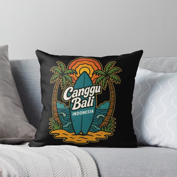 Item preview, Canggu Bali Indonesia Retro Travel designed and sold by TomFrontierArt.