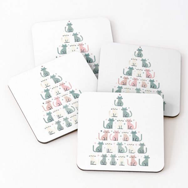 Item preview, Cat Christmas Tree designed and sold by PurrrfectCats.