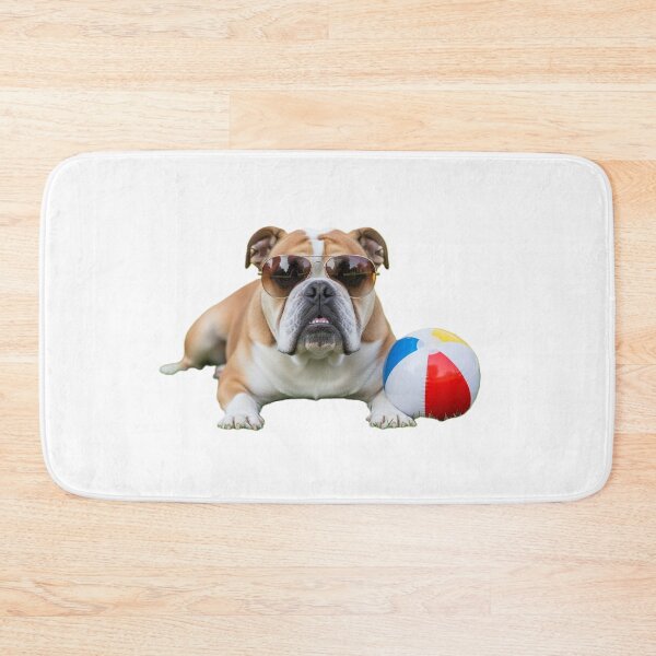 Item preview, Dogs wearing sunglasses - Relaxed Bulldog designed and sold by josiasalves65.