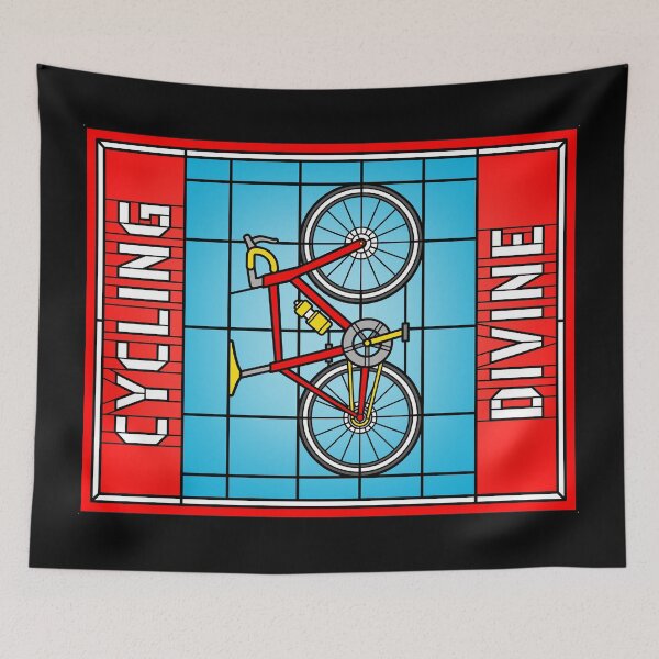 Item preview, Cycling Divine Stained Glass Design designed and sold by Slam-Dunkan.