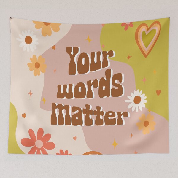 Item preview, Your words matter - Proverbs 16:24 designed and sold by Willow & Grace Designs.