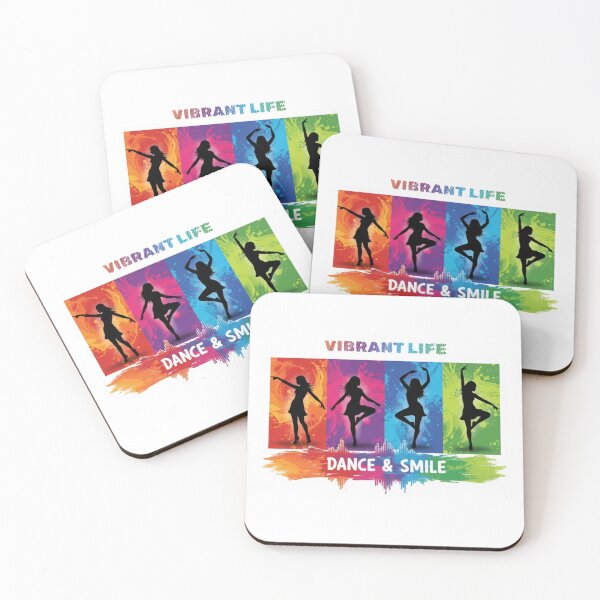 Item preview, Rainbow Dance and Smile Silhouettes Splash Vibrant Life designed and sold by lorand-designs.