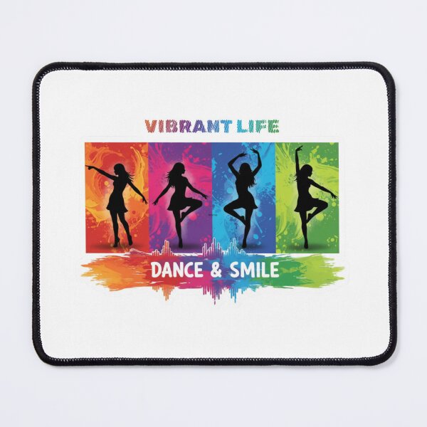Item preview, Rainbow Dance and Smile Silhouettes Splash Vibrant Life designed and sold by lorand-designs.