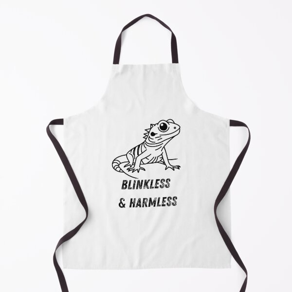 Item preview, Blinkless & Harmless – Cute Gecko/Lizard Reptile Quote designed and sold by Panoramax.