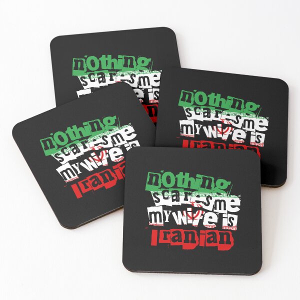 Item preview, Funny Iran Nothing Scares Me My Wife Is Iranian Humor designed and sold by chrisrivait.