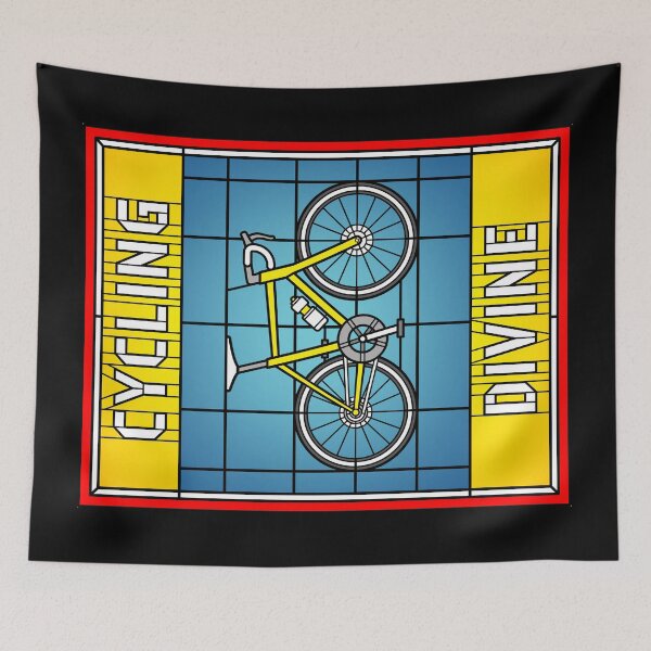 Item preview, Cycling Divine Stained Glass Design designed and sold by Slam-Dunkan.