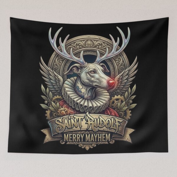 Item preview, Saint Rudolf Merry Mayhem Steampunk Crest designed and sold by zoughlal.