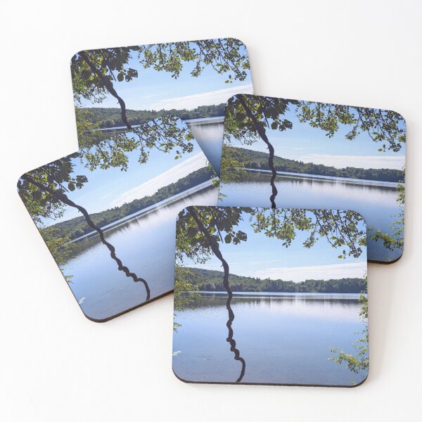 Item preview, Calm Lake View Framed by Trees designed and sold by ErtsDeals.