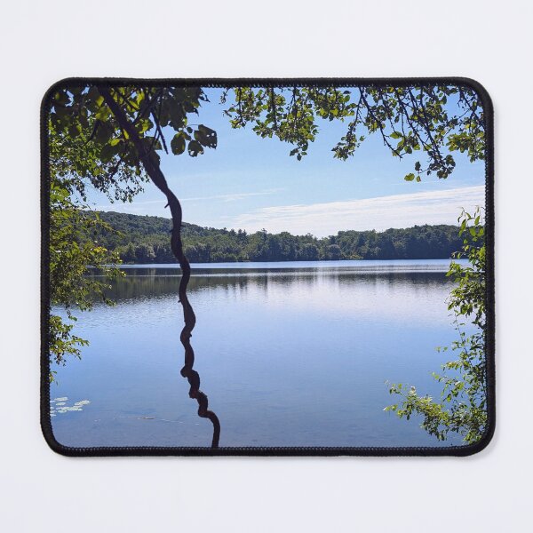 Item preview, Calm Lake View Framed by Trees designed and sold by ErtsDeals.