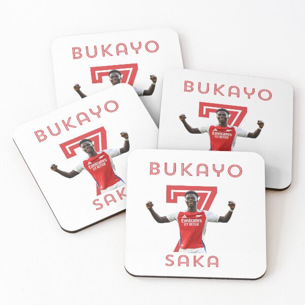 Item preview, Bukayo Saka Number 7 Fan Art – Arsenal  designed and sold by Pokah79.