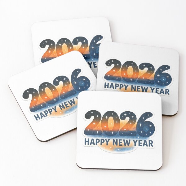 Item preview, 2026 Happy New Year Galaxy Gradient designed and sold by SassyArtistry.