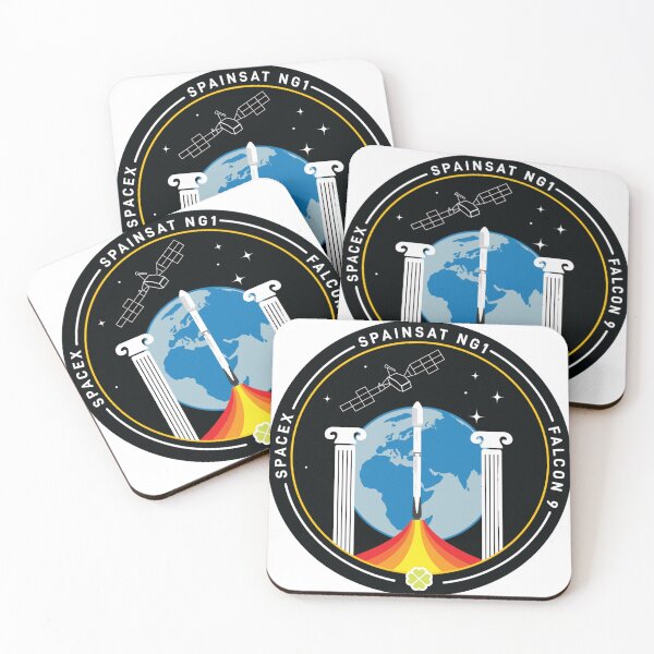 Item preview, SpaceX SpainSat NG1 Mission Patch designed and sold by CharlieDesings.