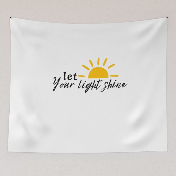 Item preview, Let Your Light Shine - Sun Aesthetic Faith Sticker designed and sold by KindThoughts.