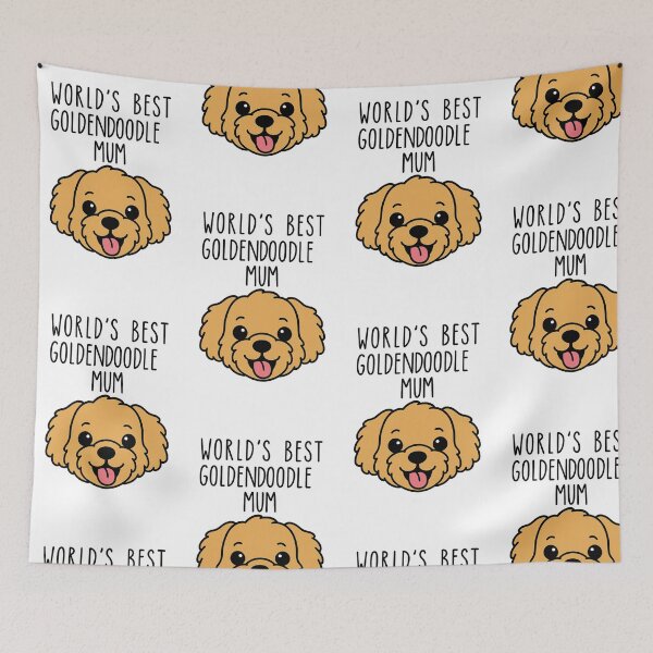 Item preview, World's best Goldendoodle Mum designed and sold by Dylans Designs.