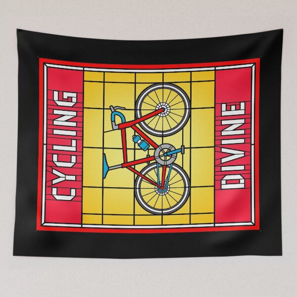 Item preview, Cycling Divine Stained Glass Design designed and sold by Slam-Dunkan.