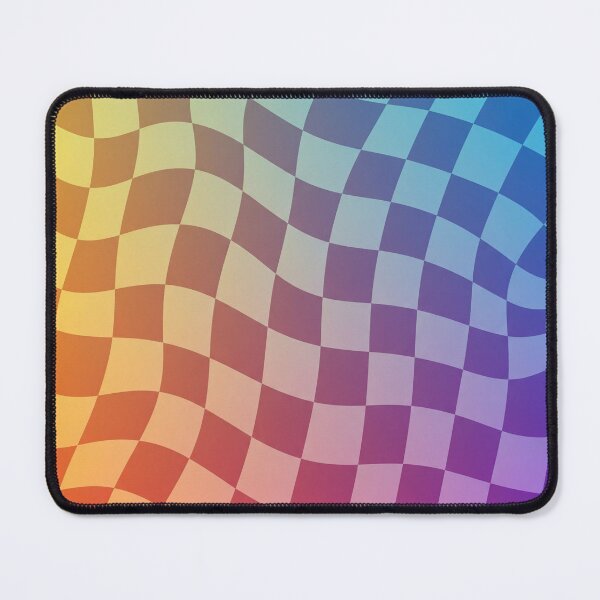 Item preview, Checkered pattern with curved lines designed and sold by LP-ART by Lutz Peter.