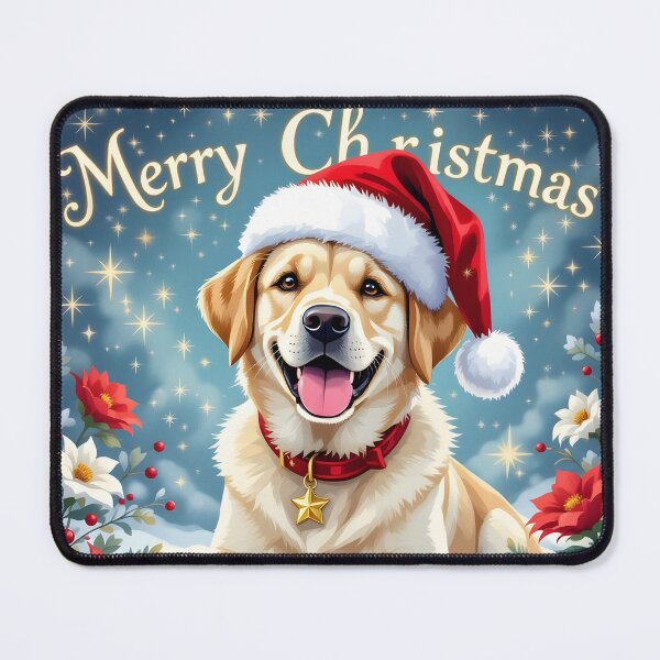 Item preview, Sweet Golden in a Santa hat,Merry Christmas designed and sold by Magixa.
