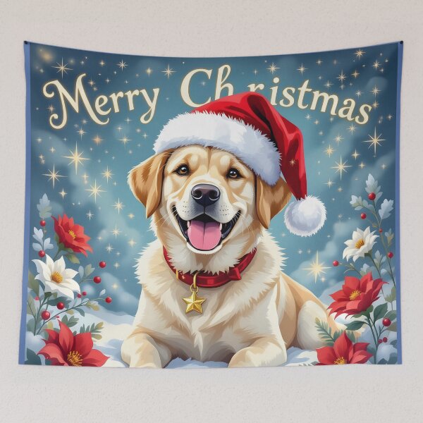 Item preview, Sweet Golden in a Santa hat,Merry Christmas designed and sold by Magixa.