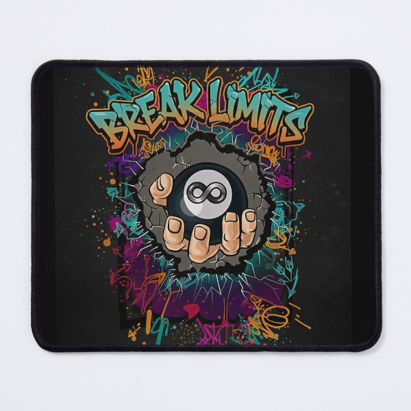 Item preview, Break Limits Graffiti – Limitless Mindset Urban Street Art designed and sold by SV-Creation.