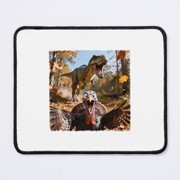 Item preview, Wild Turkey Selfie Moment With T Rex Chase designed and sold by kienoy.