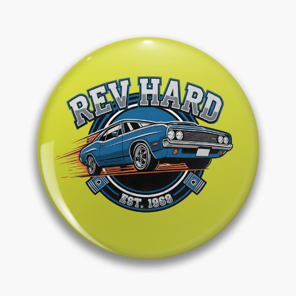 Item preview, Rev Hard '69 Muscle Car designed and sold by InkWeaveShop.