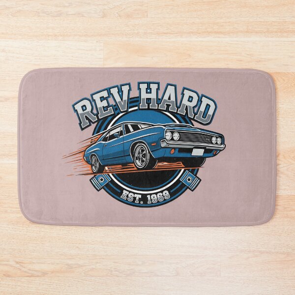 Item preview, Rev Hard '69 Muscle Car designed and sold by InkWeaveShop.
