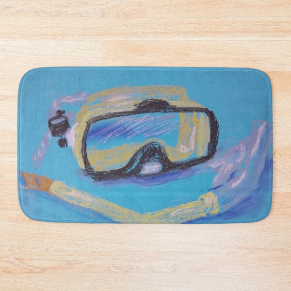 Item preview, Snorkel on blue designed and sold by nastjam2024.