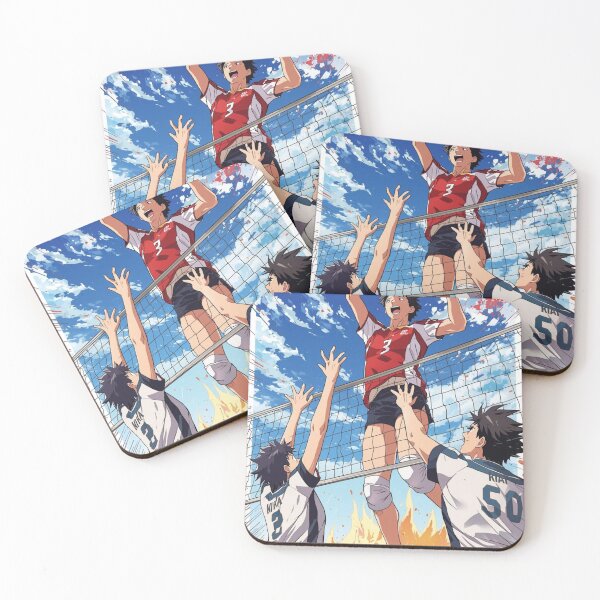 Item preview, Epic Volleyball Spike – Dynamic Anime Sports Illustration designed and sold by TokyoView.