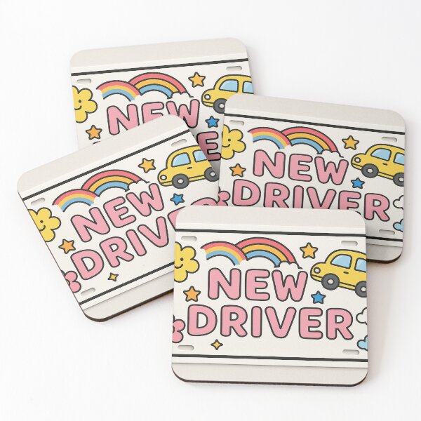 Item preview, New Driver Cute License Plate designed and sold by SassyArtistry.