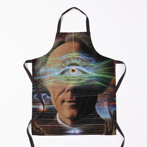 Item preview, Graham Hancock Third Eye Ascension – Surreal Cosmic Enlightenment Portrait Art designed and sold by Mystikos Art.