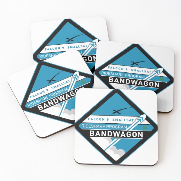 Item preview, SpaceX SmallSat Rideshare Program Bandwagon Patch designed and sold by CharlieDesings.