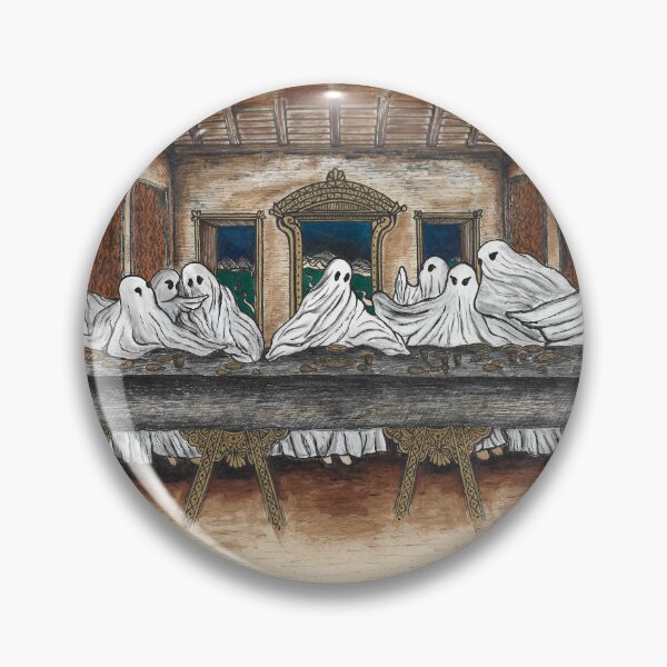 Item preview, Ghostly Last Supper designed and sold by Iwearthecheeseitdoesnotwearme.