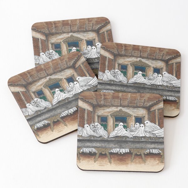 Item preview, Ghostly Last Supper designed and sold by Iwearthecheeseitdoesnotwearme.