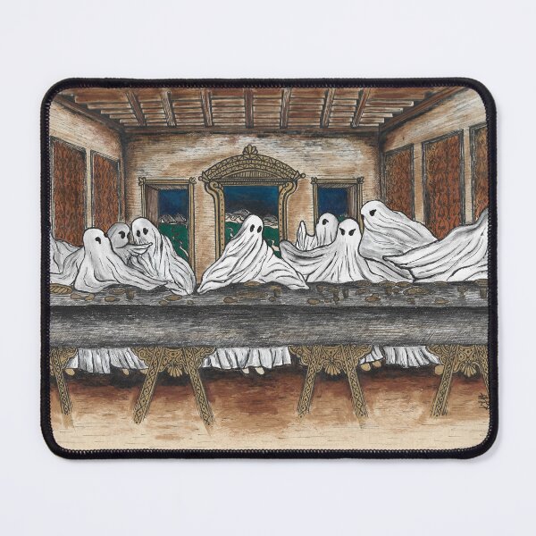 Item preview, Ghostly Last Supper designed and sold by Iwearthecheeseitdoesnotwearme.