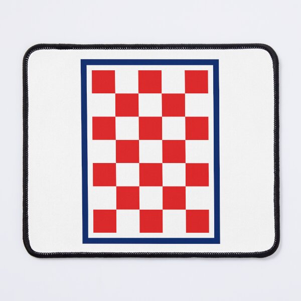Item preview, Croatian Checker Blue Border designed and sold by Zamian86.