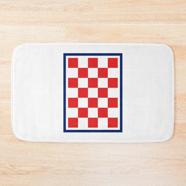 Item preview, Croatian Checker Blue Border designed and sold by Zamian86.