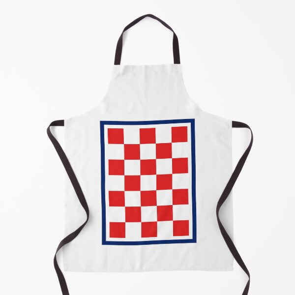 Item preview, Croatian Checker Blue Border designed and sold by Zamian86.