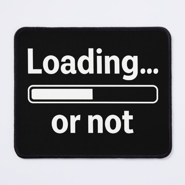 Item preview, Loading or not - Minimalist White IT Loading Screen Design   designed and sold by EM&Maker.